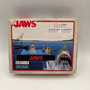 Jaws Zen Garden Resin Figure Set Universal Monsters Collectible 50th Anniversary